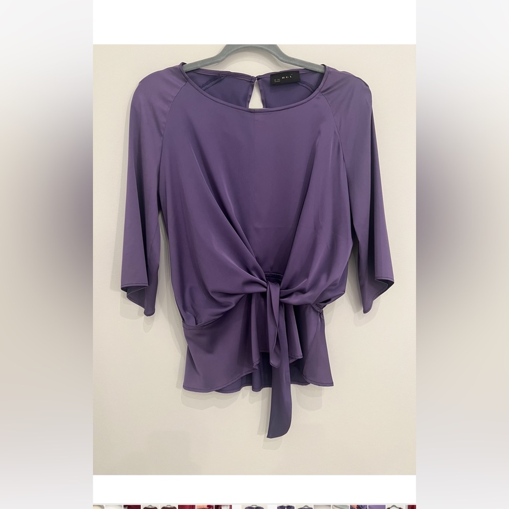 BGL Purple Blouse Size 34 EUR (size S)